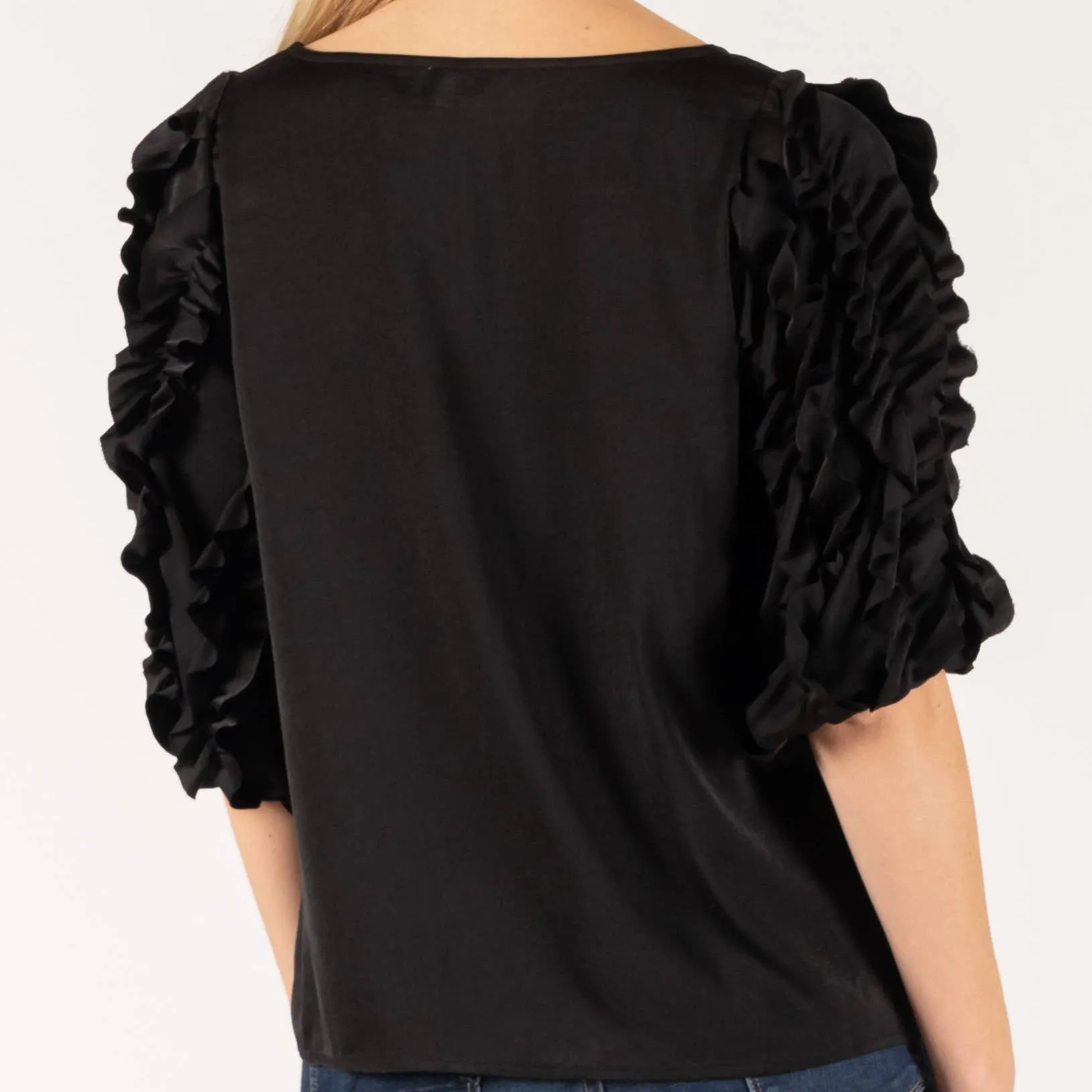 Rebecca Ruffle Top