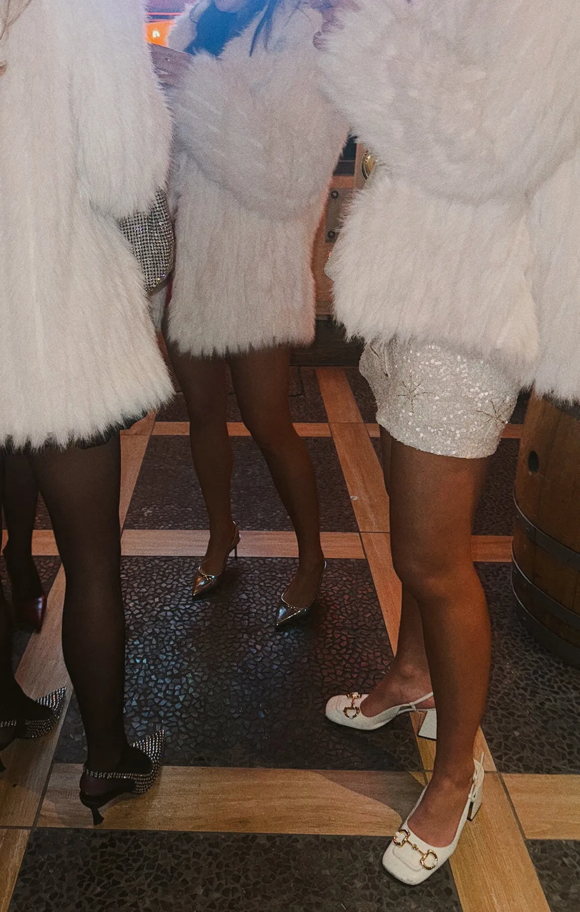 Salt Lake Fur Coat ~ White Faux Fur