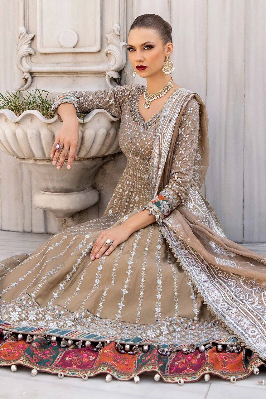 SATEEN'24-Unstitched Embroidered Cotton Satin Suit | CST-810