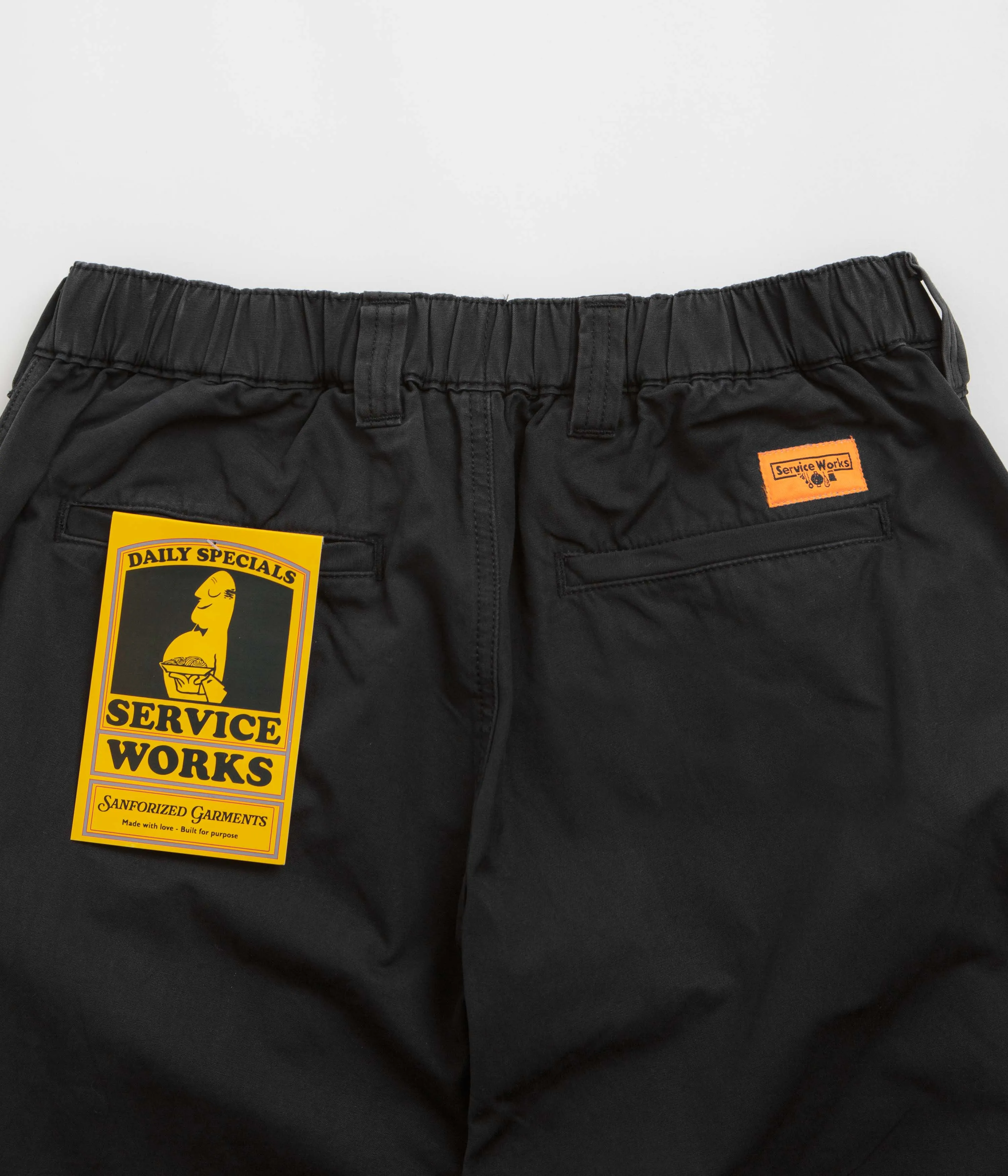 Service Works Dense Twill Waiter Pants - Black