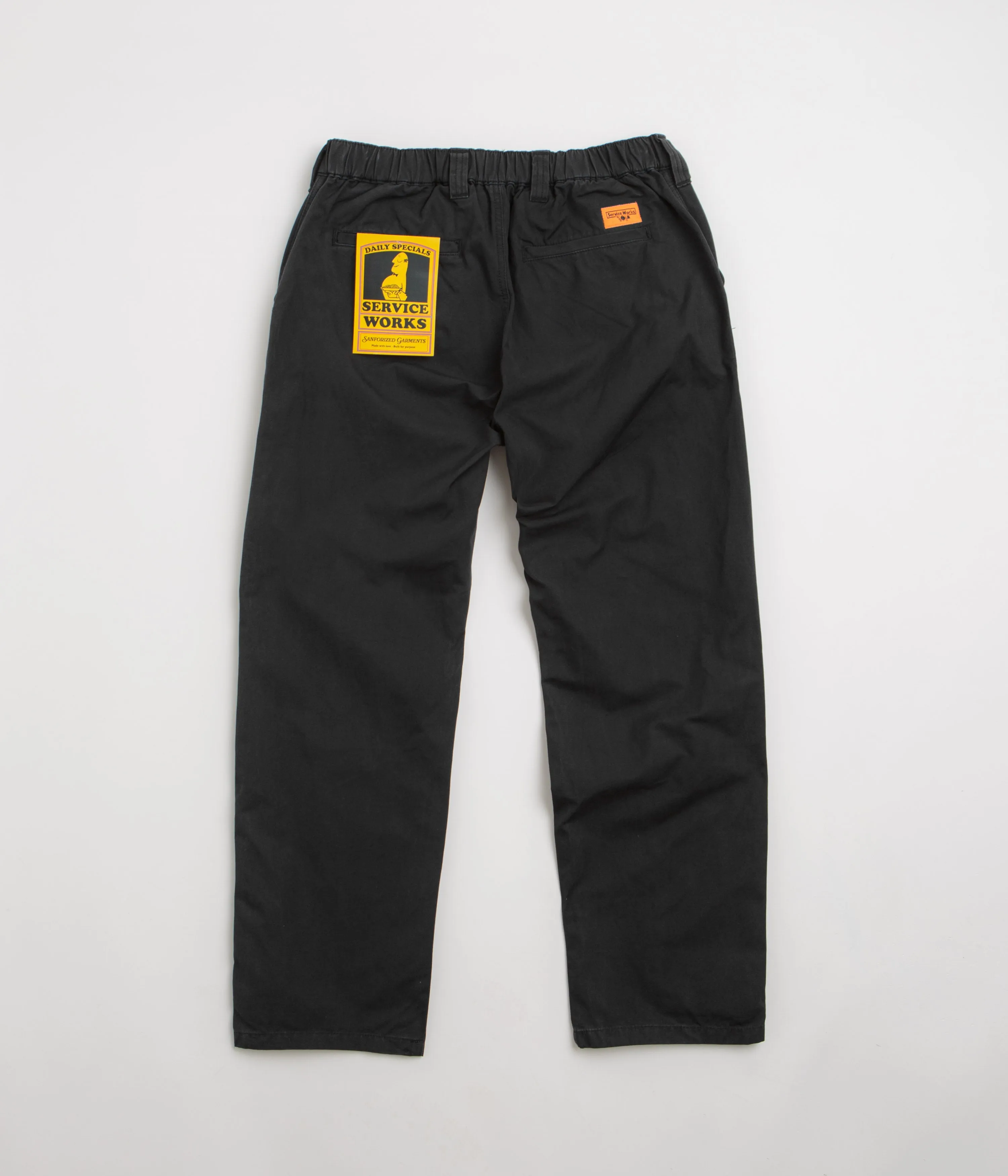 Service Works Dense Twill Waiter Pants - Black