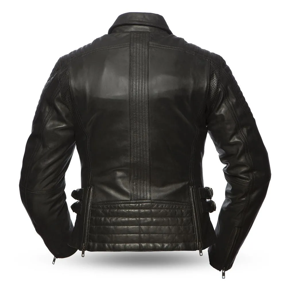 Speedy - Women's Leather Motorcycle Jacket