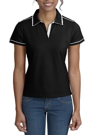 Sport-Tek - Ladies Pima-Tek Sport Shirt with Contrast Piping.  L301