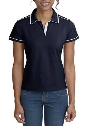 Sport-Tek - Ladies Pima-Tek Sport Shirt with Contrast Piping.  L301