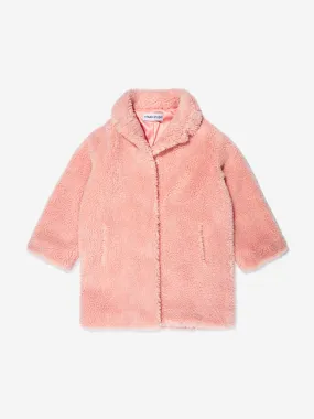 Stand Studio Girls Faux Fur Camille Cocoon Mini Coat