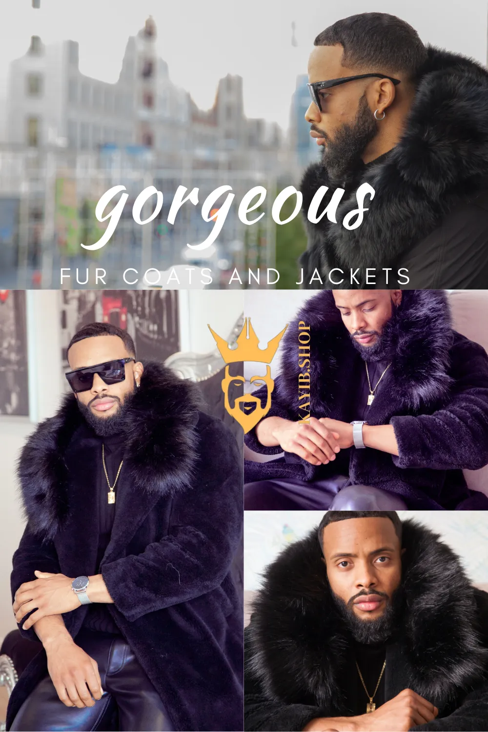 Teddy Handmade Luxury Men's Designer Coats - Stay Warm and Stylish All Winter Long - Tested to Withstand Canadian Cold