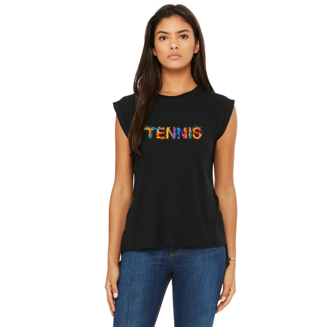 Tennis Art Cotton Shirt