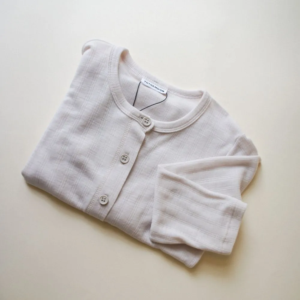 Tothemoon ☾ - Kids Cardigan - 100% Wool - Moonbeam