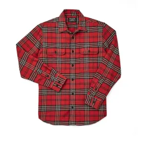 Vintage Flannel Work Shirt | Beacon Red Quarry Stone