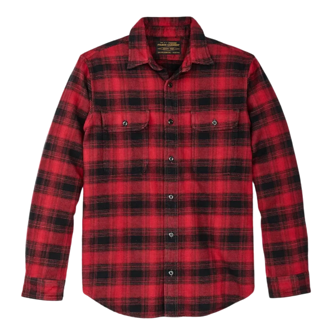 Vintage Flannel Work Shirt - Red Oak Ombre