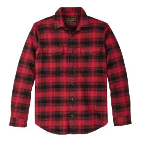 Vintage Flannel Work Shirt - Red Oak Ombre