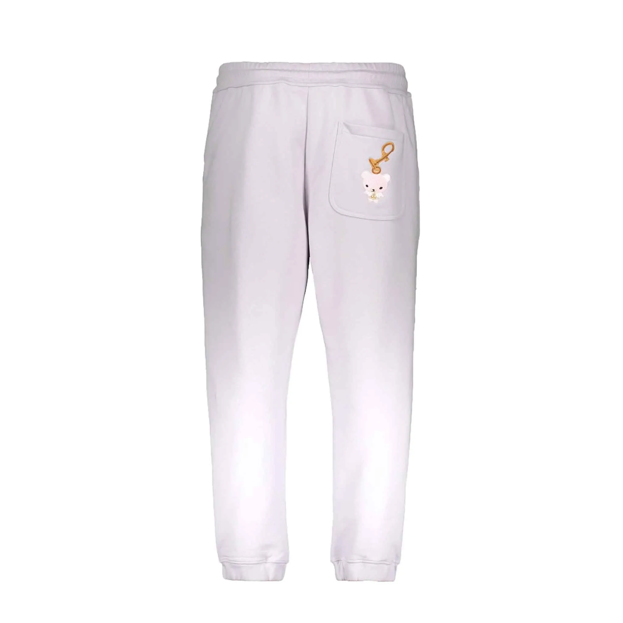 Vivienne Westwood Embroidered Organic Cotton Sweatpants in Lavender