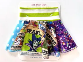 WANTED Disney Villains Doll Skirt