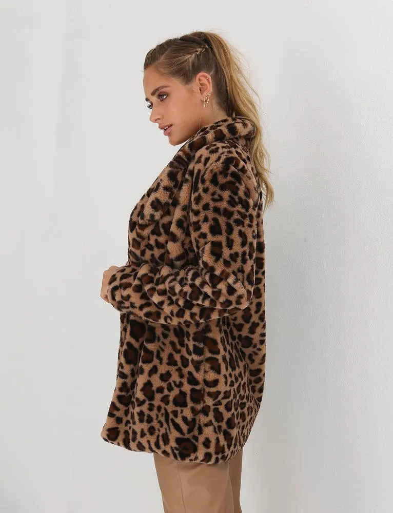 Wild Things Jacket -Leopard