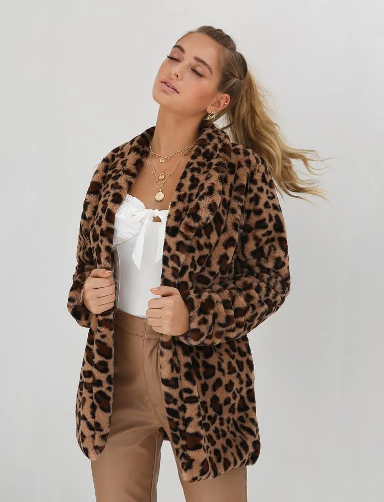 Wild Things Jacket -Leopard