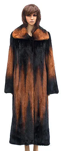 Winter Fur - W59F06WKT Women's 7/8 Mink Jacket in Whiskey