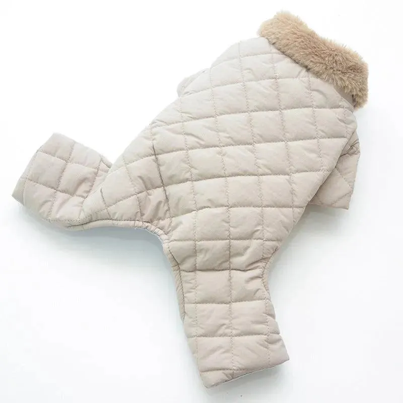 Winter Pet Cotton Coat | Casual Style