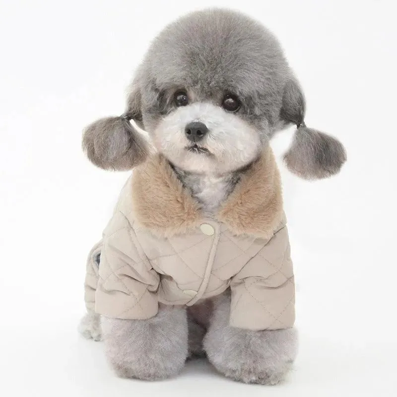 Winter Pet Cotton Coat | Casual Style