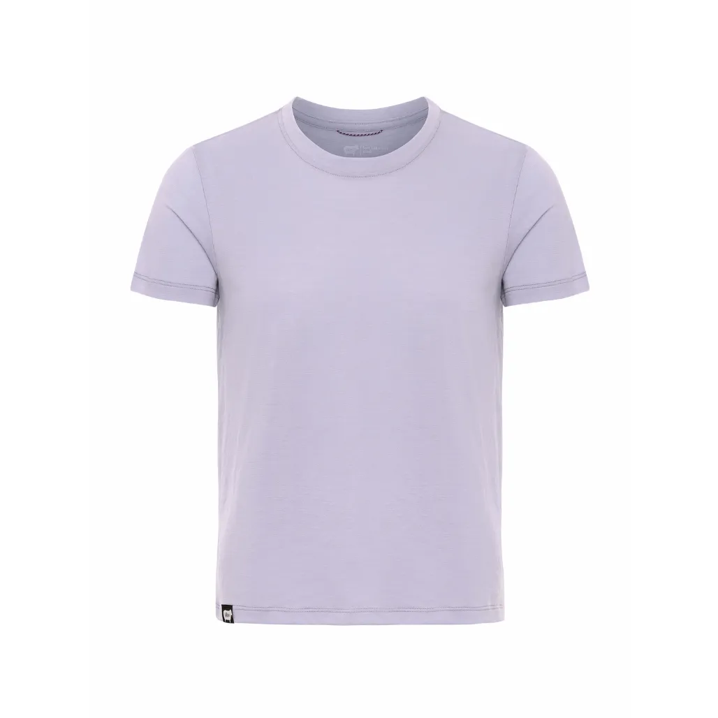 Women's 100% Merino Relaxed Crew Short Sleeve