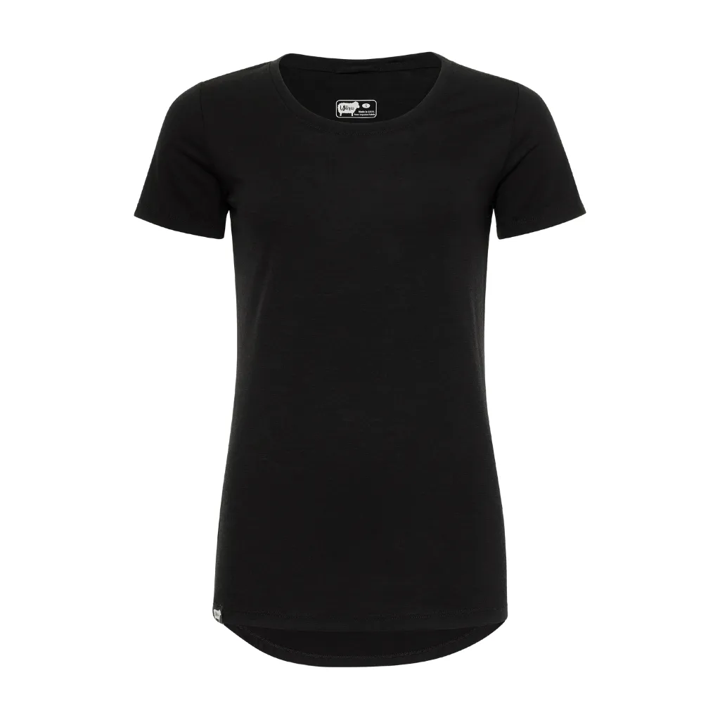 Women's 100% Merino Wool Short Sleeve Shirt