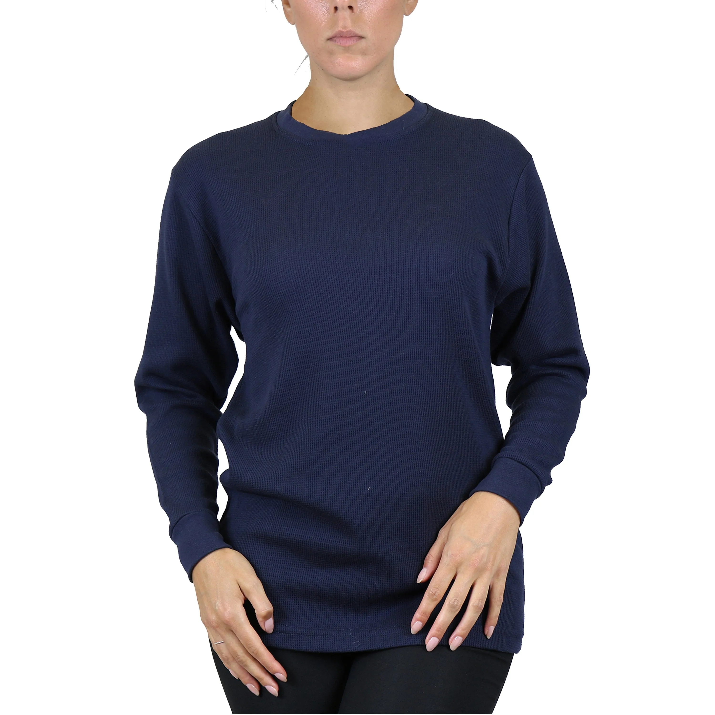 Women's Long Sleeve Oversize Loose Fit Thermal Shirts (Sizes, S-5XL)