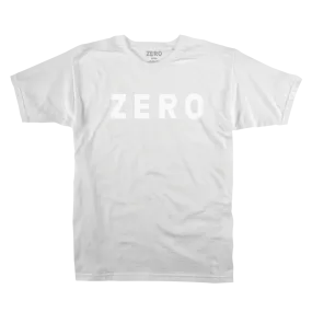 ZERO ARMY T SHIRT WHITE/WHITE